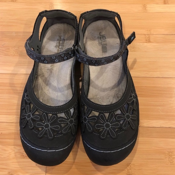 Jambu Shoes - JBU By Jambu Floral Clogs Grey Size 10